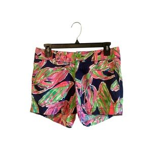Lilly Pulitzer The Callahan Short Bright Navy in the Vias Size 0